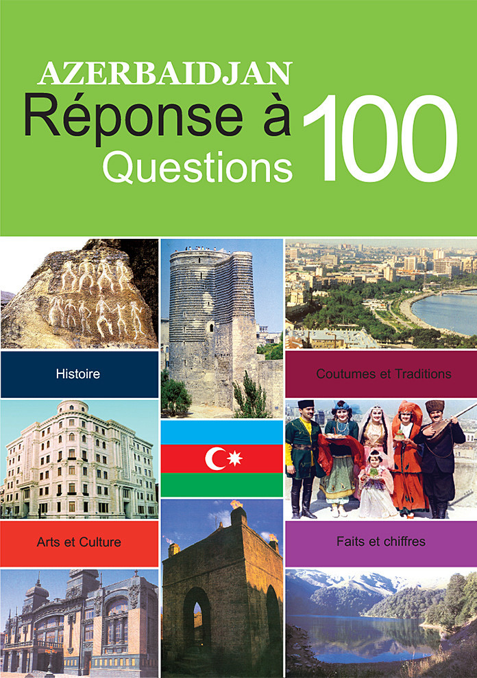 Azerbaidjan réponse 100 questions kitabı, əsəri, nəşri, çap məhsulu