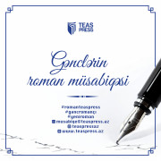 ˝TEAS PRESS - Gənclərin Roman Müsabiqəsi˝nin şərtləri