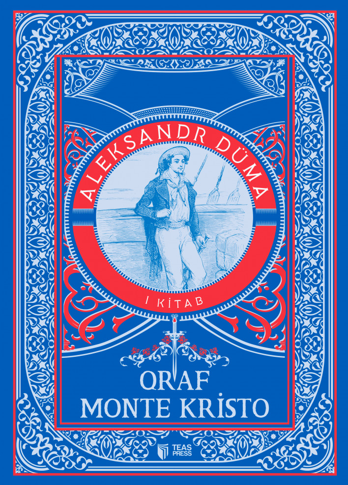 Qraf Monte Kristo (I kitab) kitabı, əsəri, nəşri, çap məhsulu