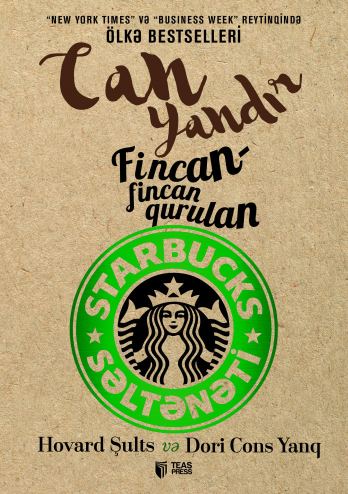 Fincan-fincan qurulan Starbucks səltənəti kitabı, əsəri, nəşri, çap məhsulu