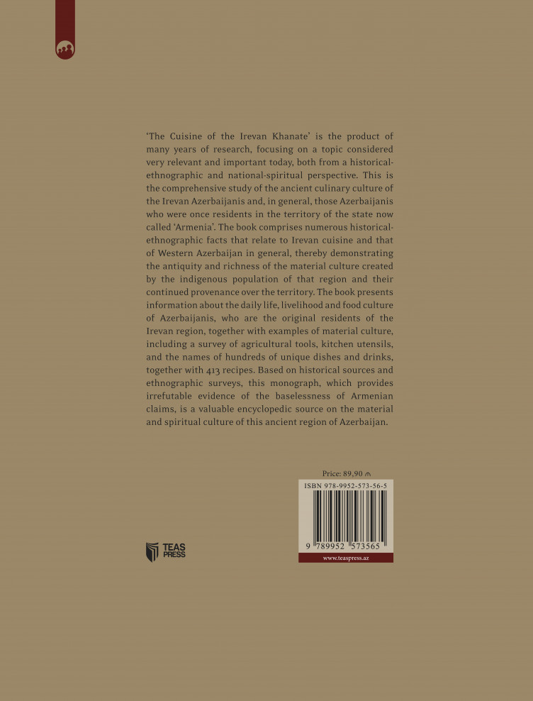 The Cuisine of the Irevan Khanate