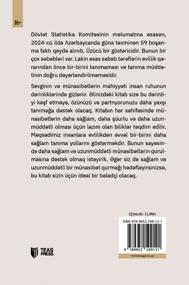 Bu kitabı Oxumadan evlənmnə