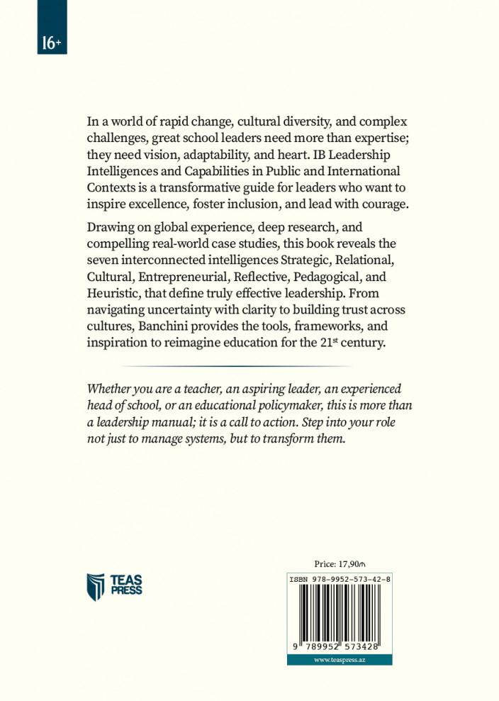 IB Leadership Intelligences and Capabilities