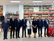 Latviyalı yazıçının ˝Ölüm rəqsi˝ kitabının təqdimatı keçirildi