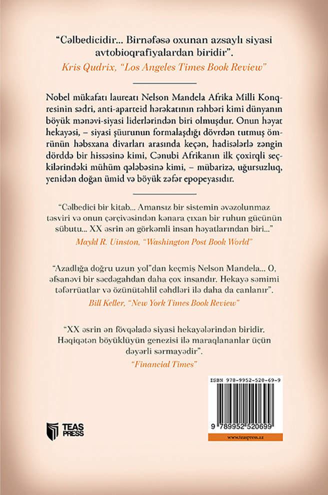 Nelson Mandelanın avtobioqrafiyası