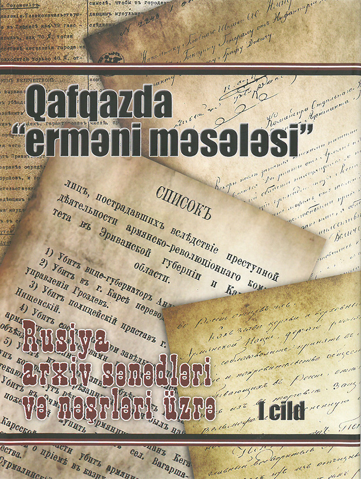 Qafqazda "erməni məsələsi" (3 cilddə) kitabı, əsəri, nəşri, çap məhsulu